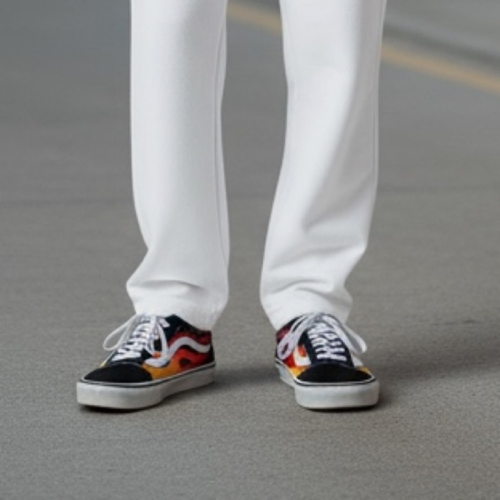 Vans- M's 8.0- Flame 🔥